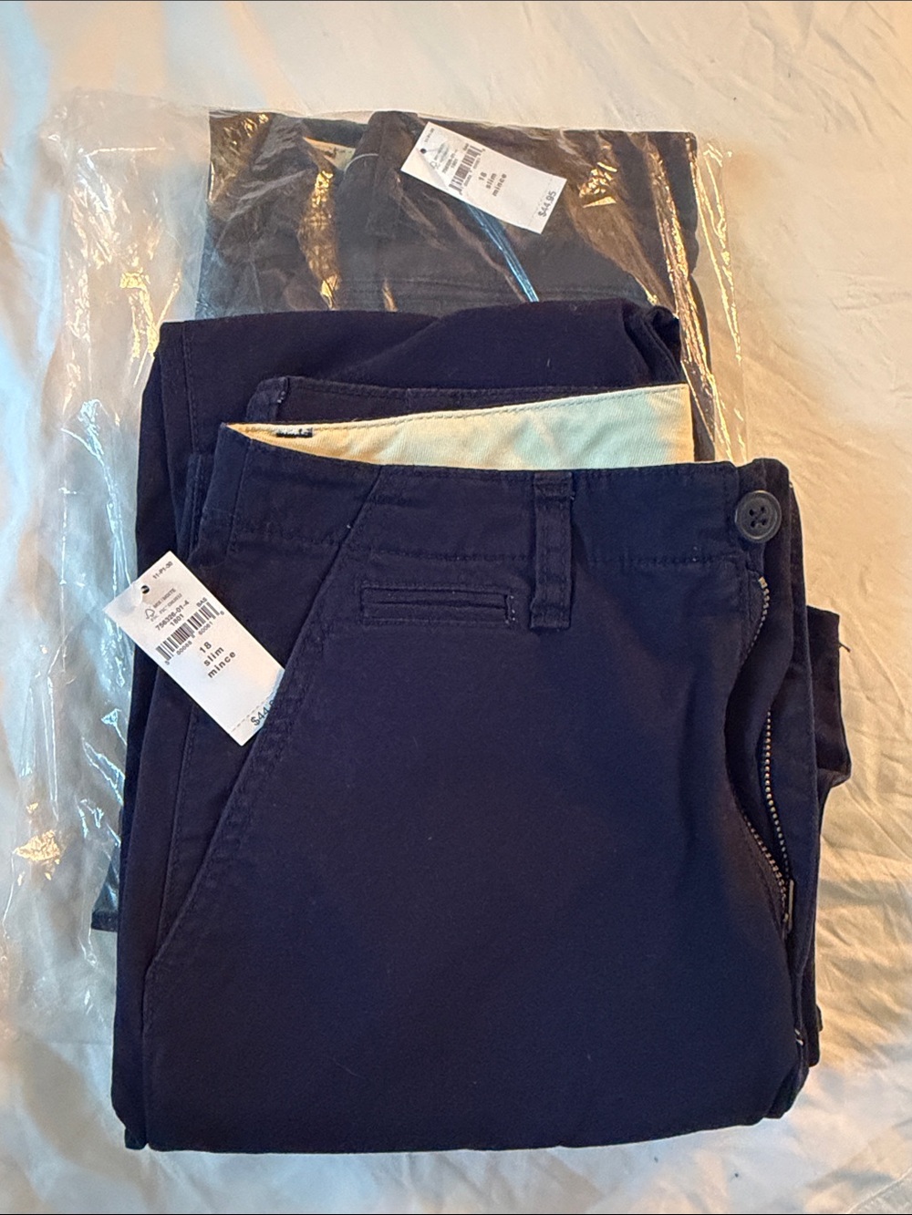 GAP Navy Blue Youth Chino Pants